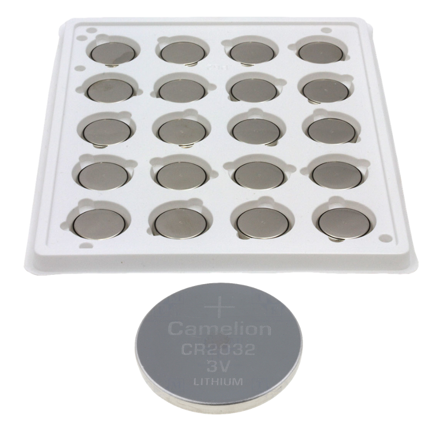 Camelion CR2032 3V Lithium Primary Coin Cell Battery (Three Packaging Options) - Non Rechargeable