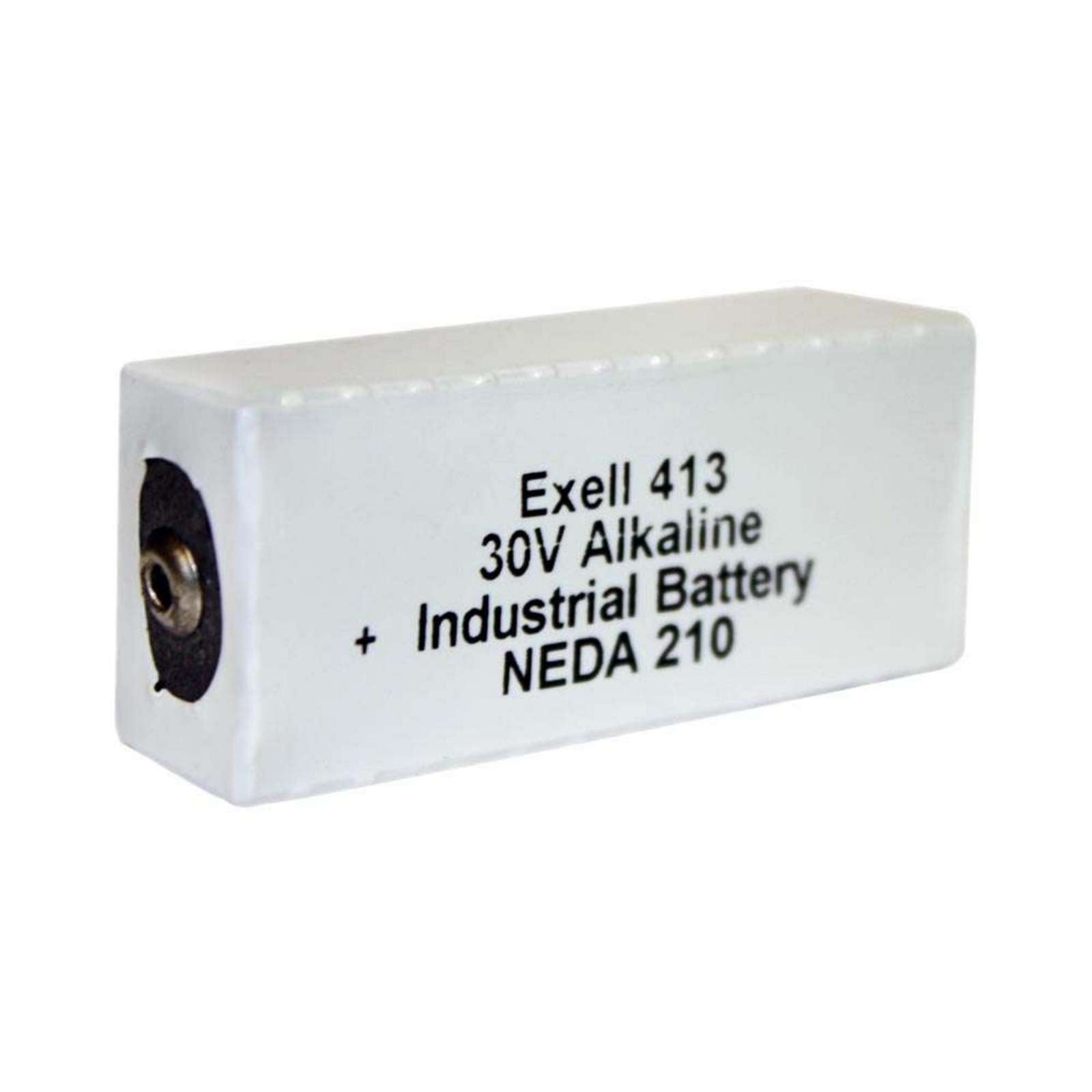 Exell 413A Alkaline 30V Battery NEDA 210 Compatible with 20F20, BLR123 ER413