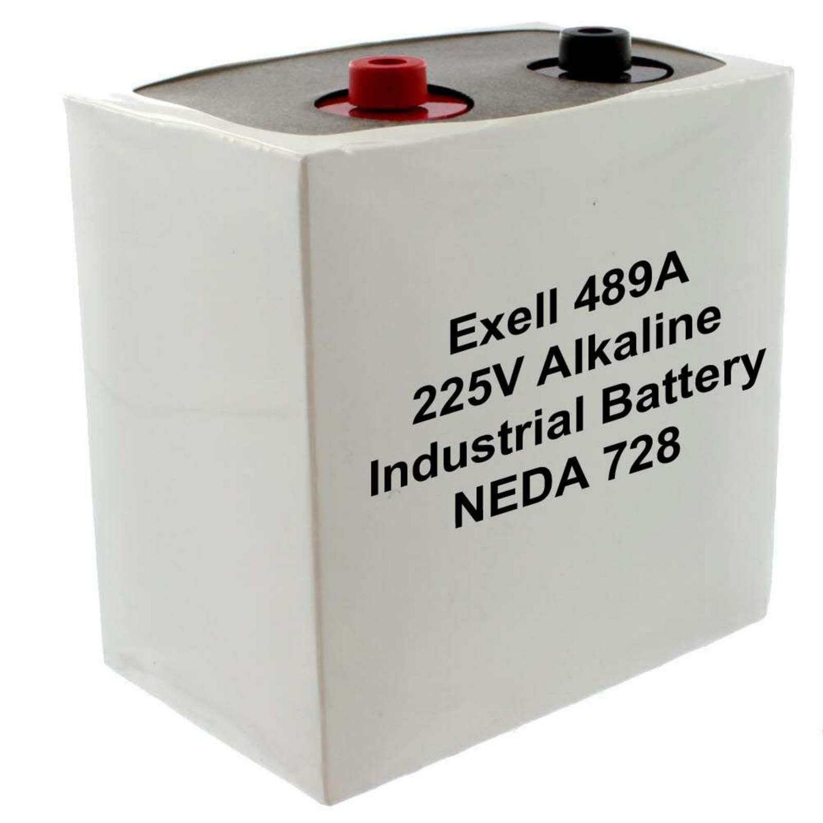 Exell 489A Alkaline 225V Battery NEDA 728 Compatible with ER489, EVR-489, 728