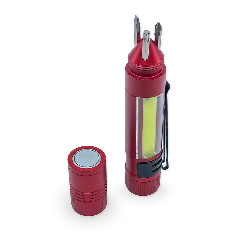 Stinger Multi-Tool | COB LED Task Light With Screwdriver Set Display of 12