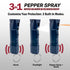 Defy 3-in-1 Pepper Spray With Alarm & Flashlight | Retail Blister