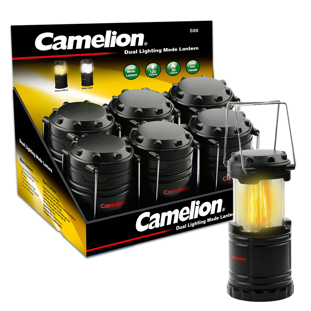 Camelion S86 Dual Lantern Display of 6