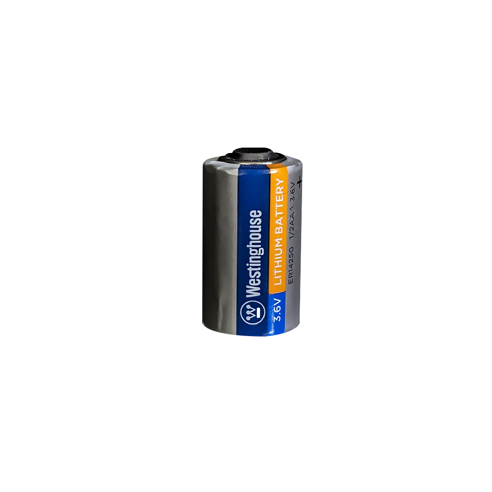 Westinghouse ER14250 1/2AA Size 3.6V Lithium Primary Battery for Specialized Devices - Non Rechargeable