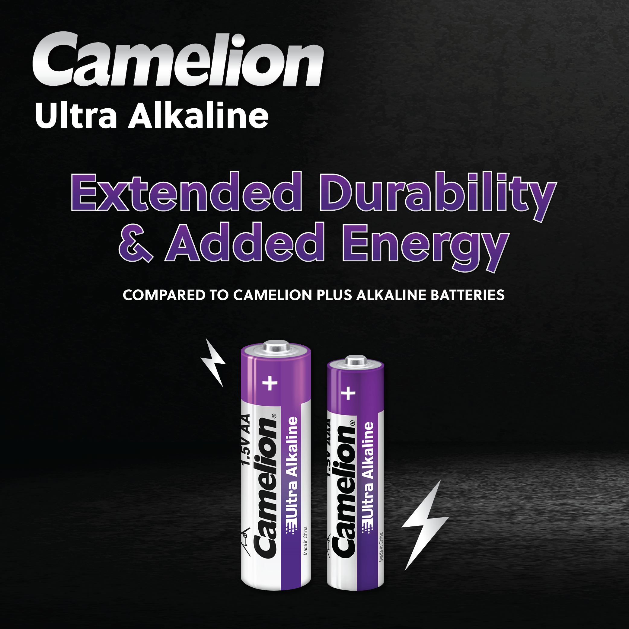 Camelion AA Ultra Alkaline Blister Pack of 4