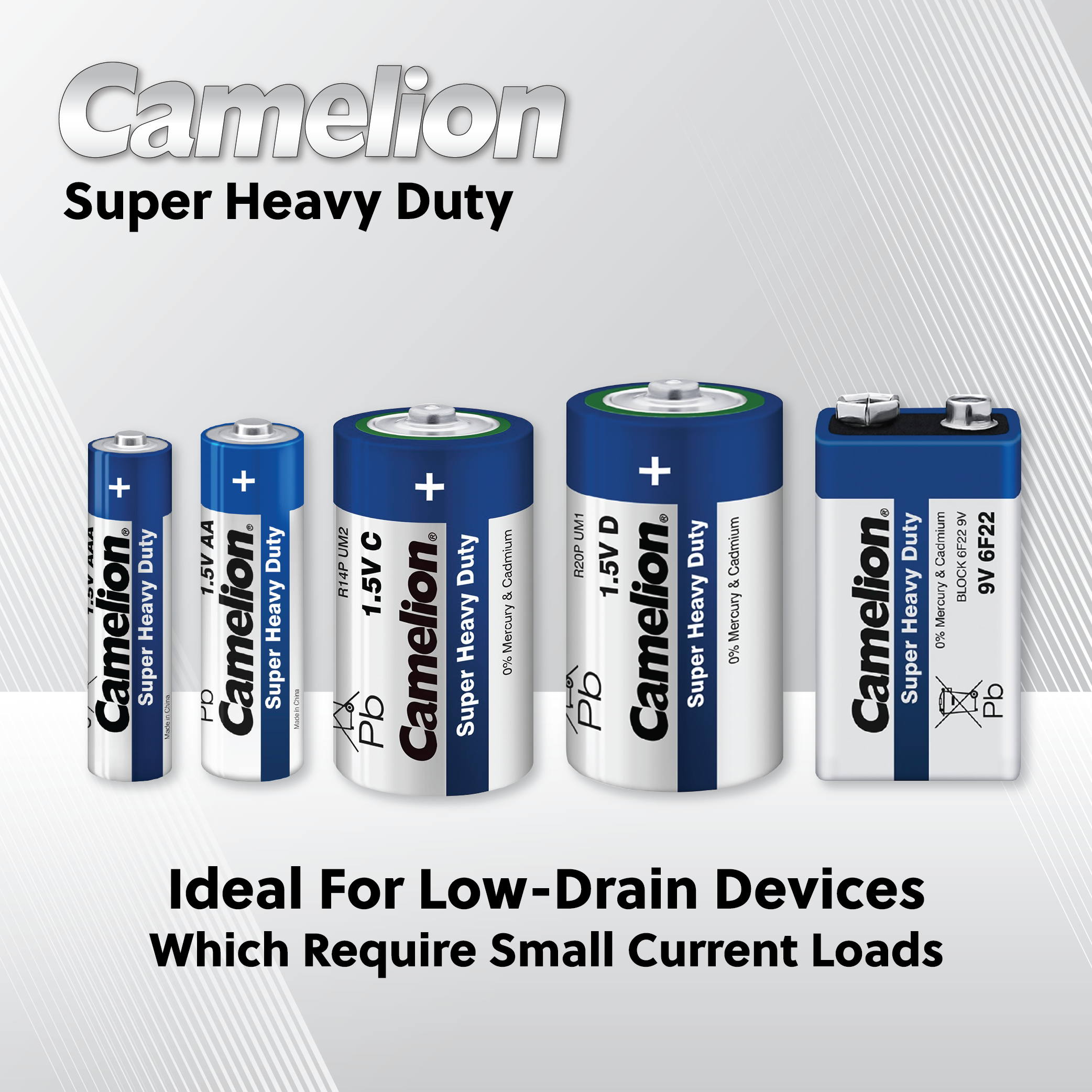 Camelion AAA Super Heavy Plastic Tub of 24