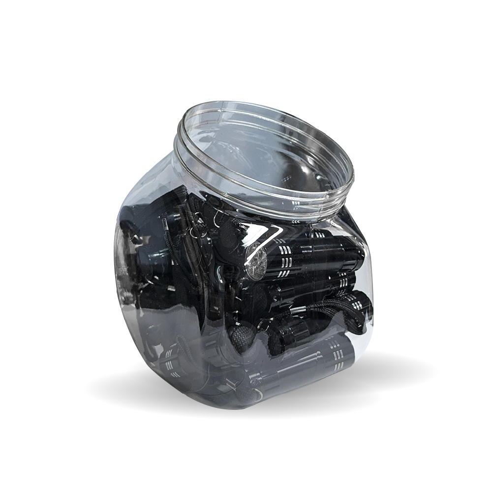 9 LED Super Bright Flashlight - Fishbowl Of 30 - Batteries Included