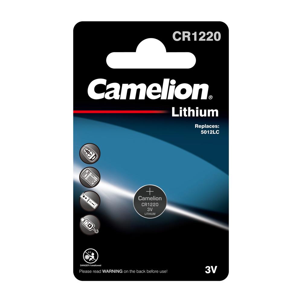 Camelion CR1220 3V Lithium Coin Cell Battery