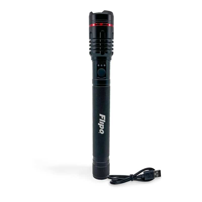 Flipo Stinger 4000 Lumen Tactical Flashlight 6 PC Display