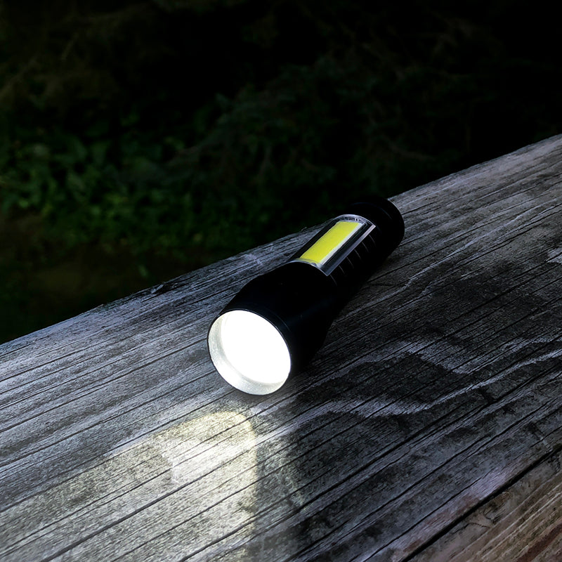 Micro Stinger™ Rechargeable LED Flashlight & COB LED Work Light | 12-Piece Display