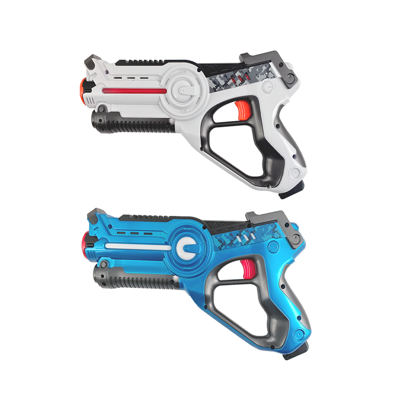 Laser Tag Gun Set Set of Two Batteries 4 Stores