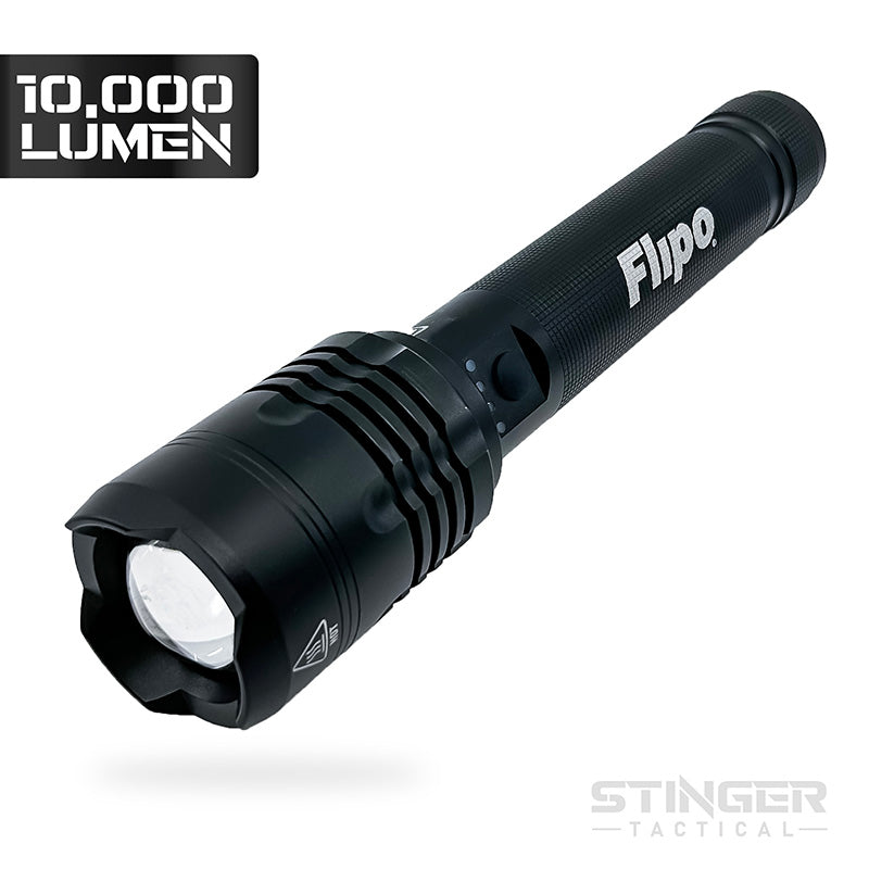 Flipo Stinger 10,000 Lumen Tactical Flashlight 6 PC Display