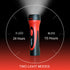 6 LED Rechargeable Plug-In Emergency Ready Flashlight Cardboard Box of 2