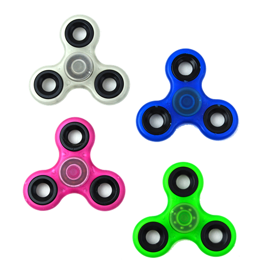 Fidget top flyer spinner