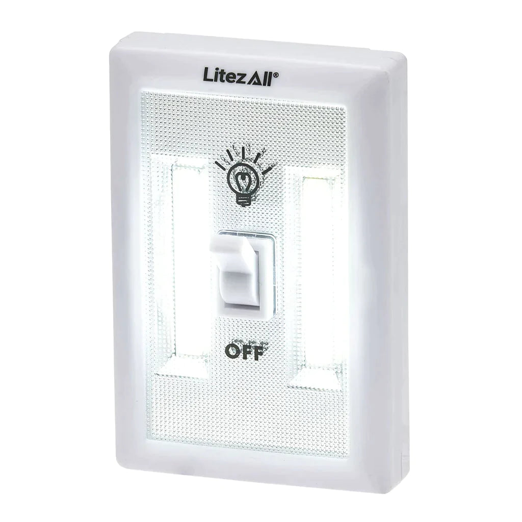 LitezAll COB LED Cordless Switch Light Display 12 Pc Display