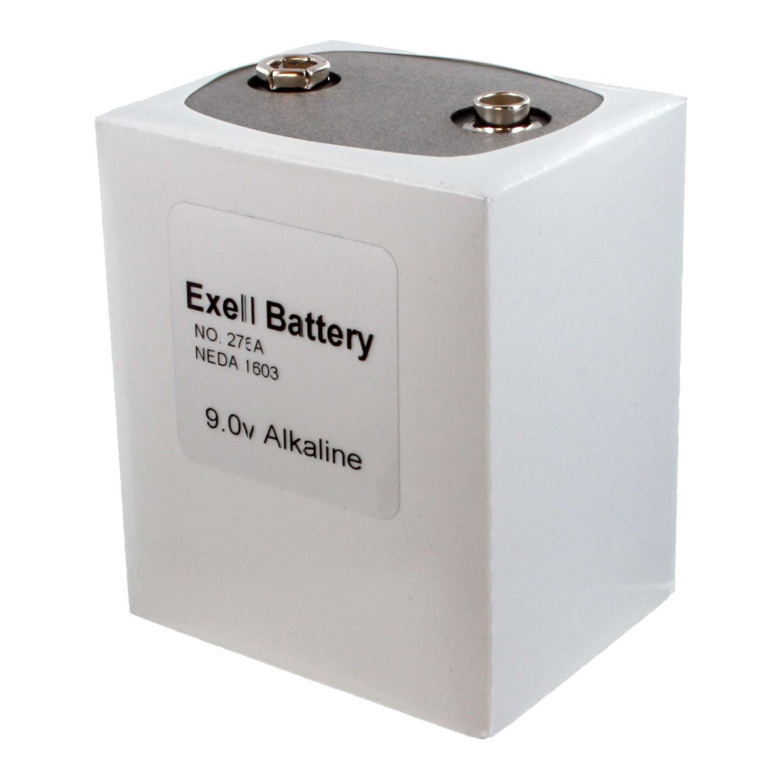 Exell 276 Alkaline 9V Battery NEDA 1603, PP9,TR9 Compatible with Eveready 276