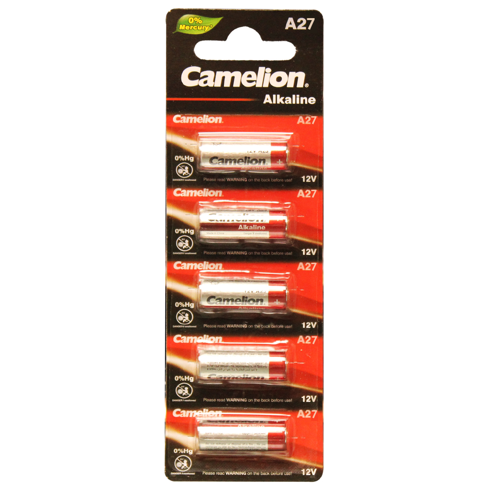 Camelion A27 12V Alkaline Battery (Two Packaging Options)