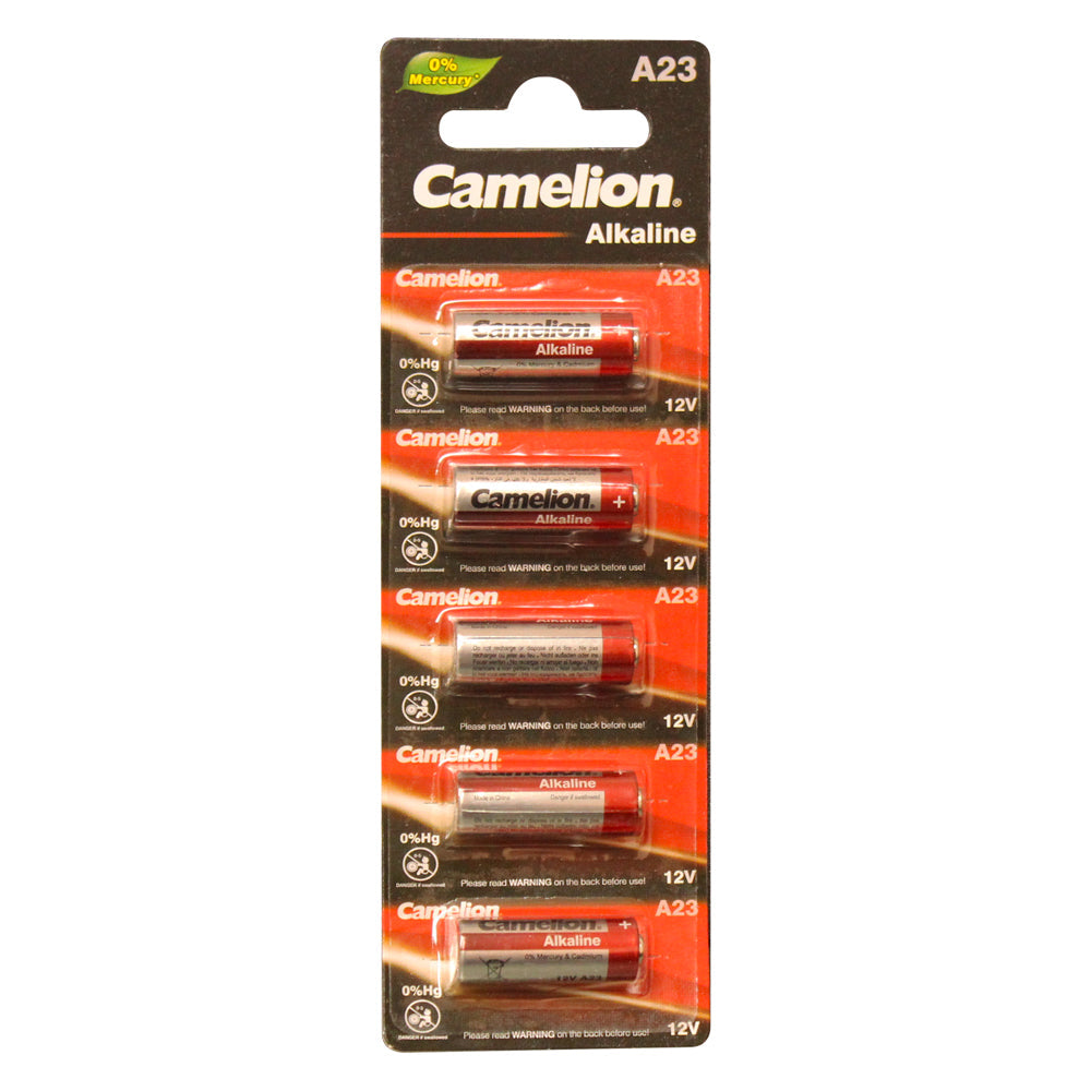 Camelion A23 12V Alkaline Battery (Two Packaging Options)