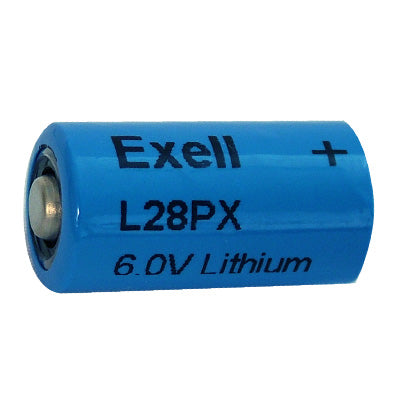 Exell L28PX 6V Lithium Battery Compatible with L544, V28PXL, 2CR1/3N, CR28L