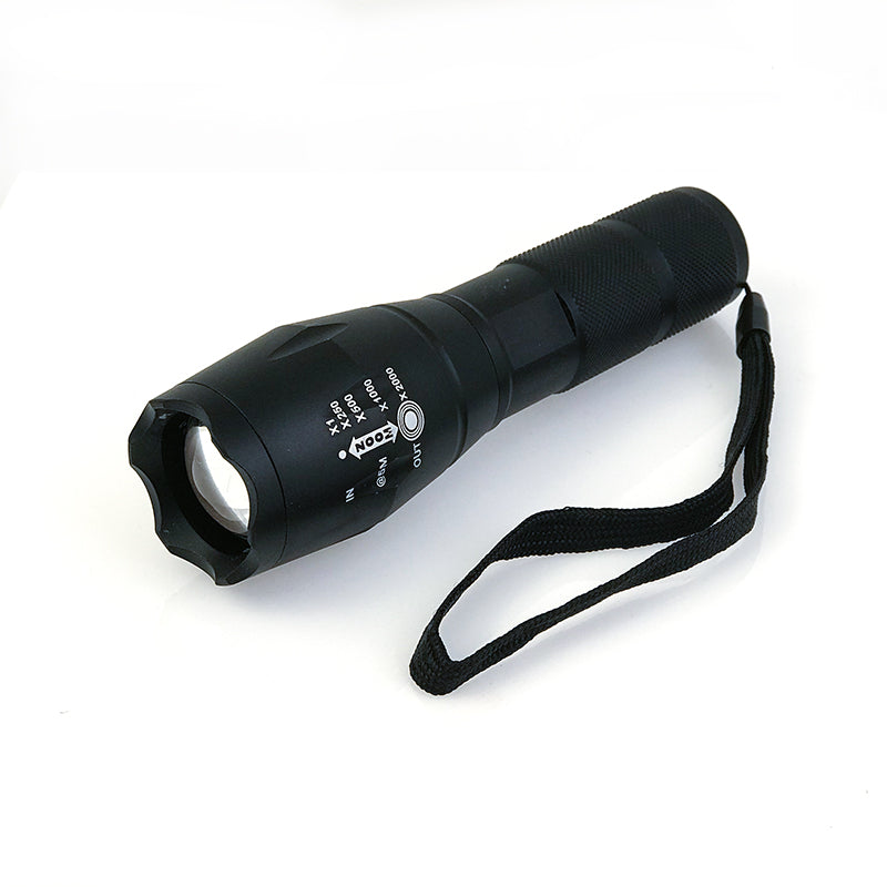 Stinger Tactical Security COB LED Flashlight With 5 Light Modes and Zoom Function 12 PC Display
