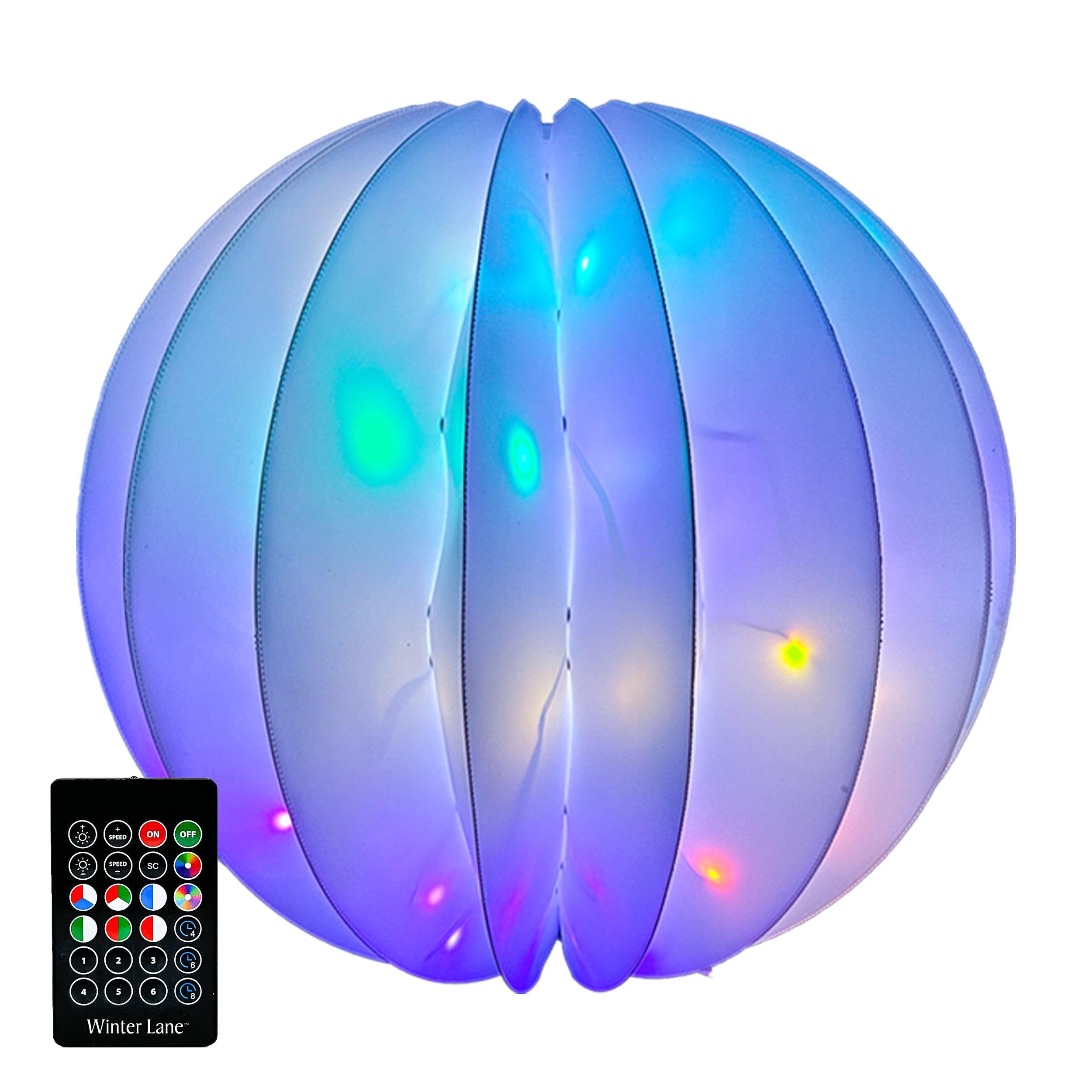 Twinklers™ Orb | 18" Indoor & Outdoor Foldable Lighted Orb