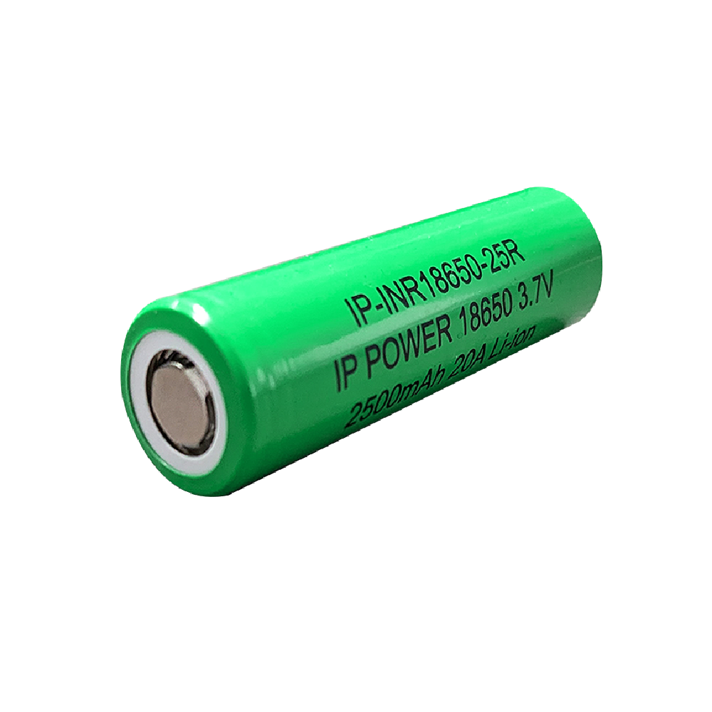 IP Power 18650 Li-Ion 2500mAh 3.7V 20A Rechargeable Battery