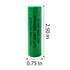 IP Power 18650 Li-Ion 2500mAh 3.7V 20A Rechargeable Battery