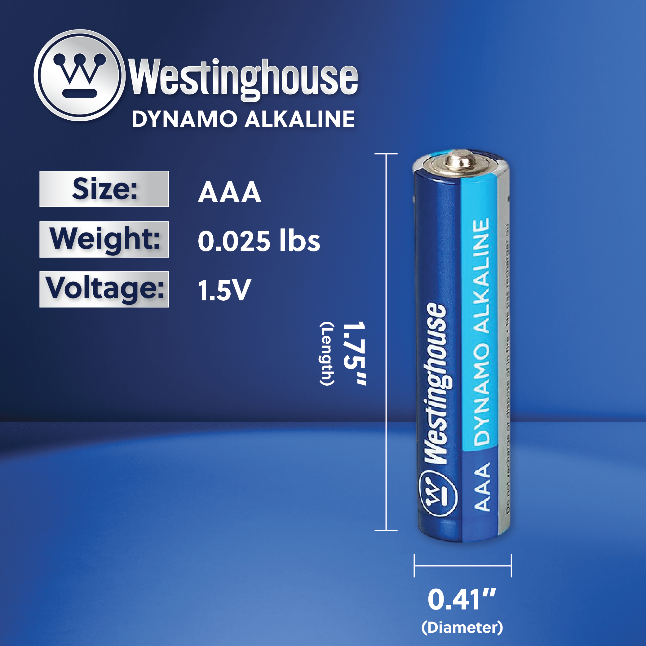 Westinghouse AAA Dynamo Alkaline Hangable 12 Pack