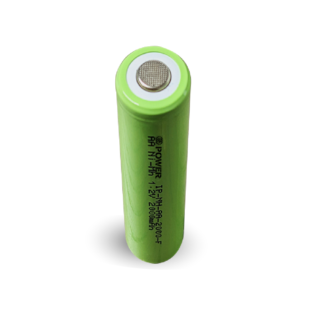 IP Power Ni-Mh AA 2000mAh Rechargeable Flat Top