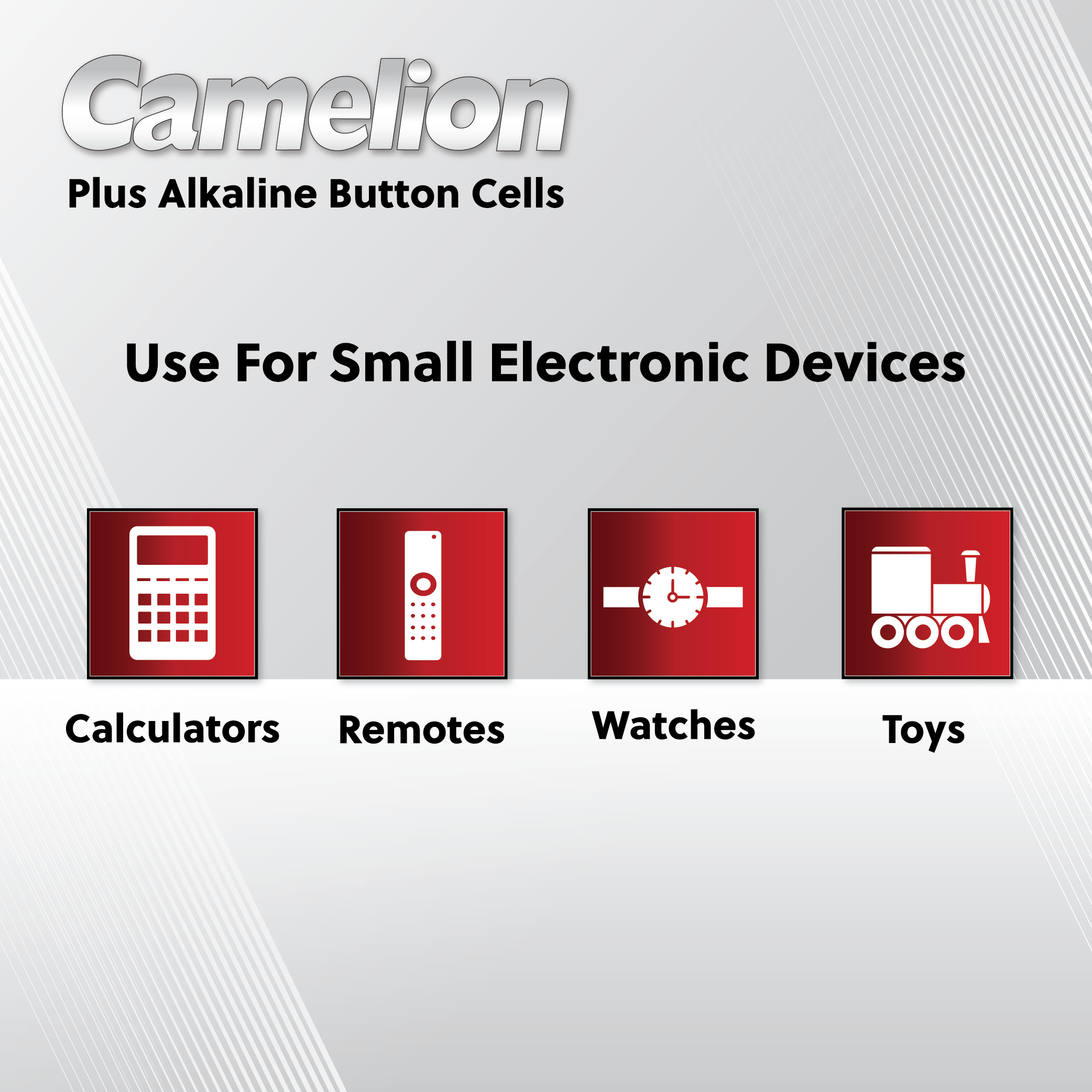 Camelion AG10 / 389 / LR1130 1.5V Button Cell Battery (Two Packaging Options)