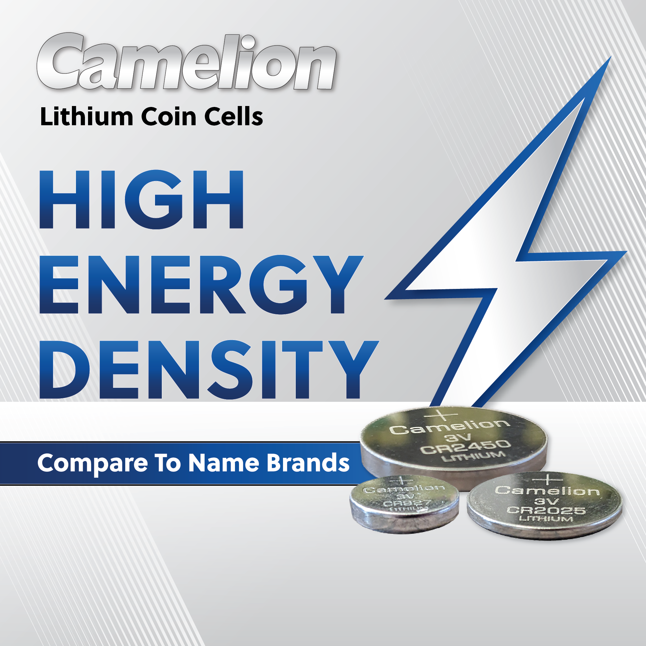 Camelion CR2016 3V Lithium Coin Cell Battery