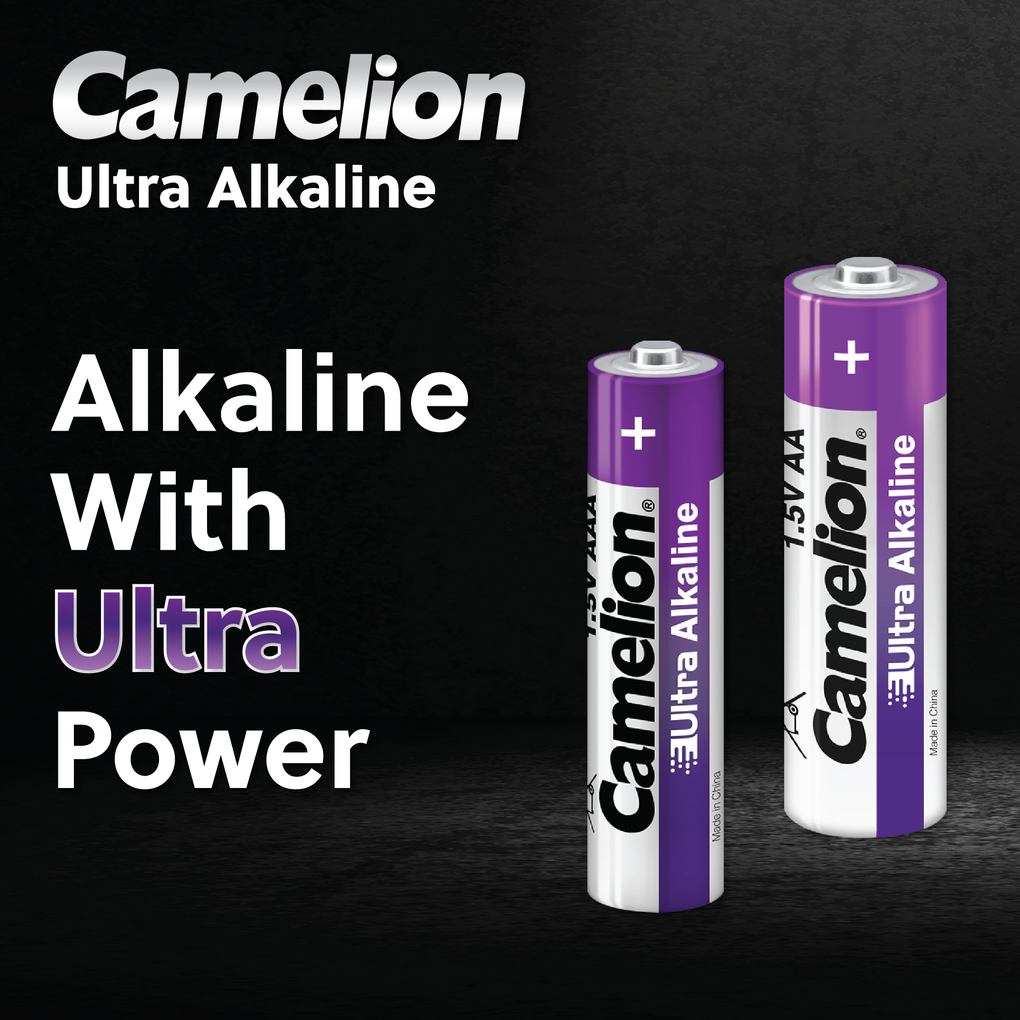 Camelion AA Ultra Alkaline Blister Pack of 4