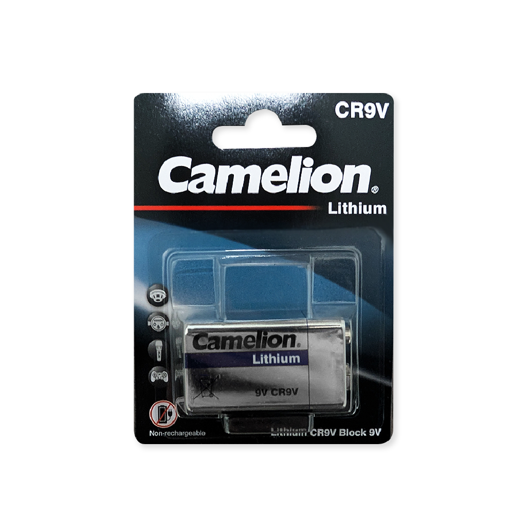 Camelion CR9V Lithium Primary Blister 1Pk - Non Rechargeable
