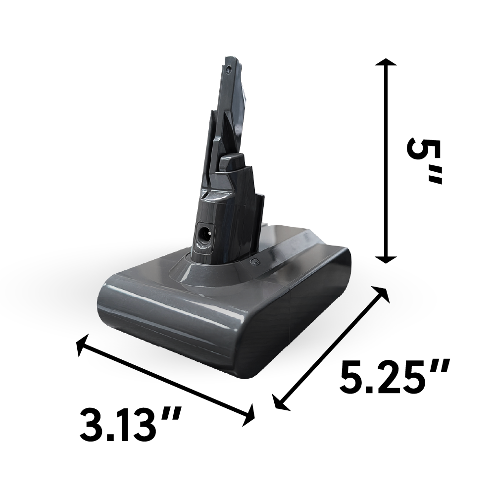 IP Power 21.6V 2.5Ah V7 Rechargeable Li-Ion Battery - Dyson SV11, V7, V7 Motorhead Pro, V7 Motorhead Vacuum, V7 Total Clean, V7 Trigger