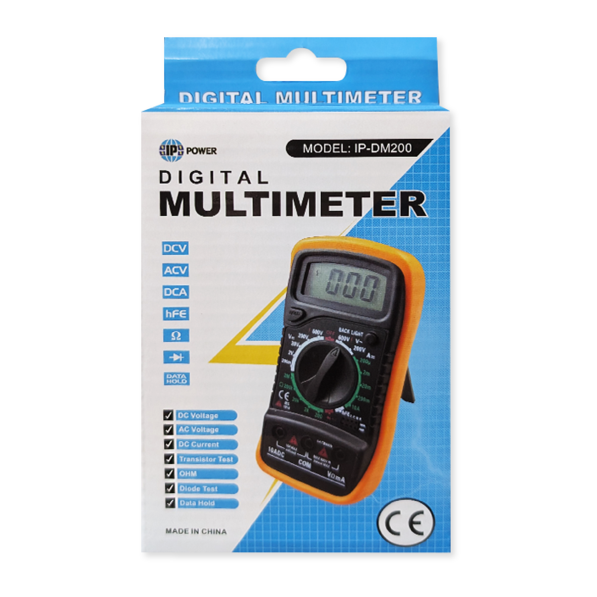 IP Power DM200 Digital Multimeter