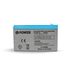 IP POWER  IP1280-F2, 12V 8Ah F2 Terminal, Sealed Lead Acid Rechargeable Battery