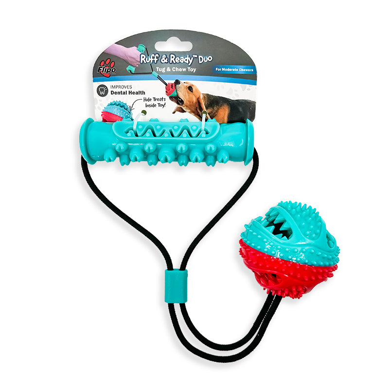 Ruff & Ready Duo Chew & Tug Toy
