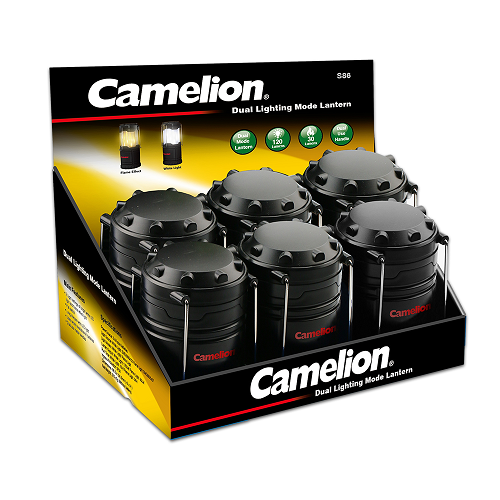 Camelion S86 Dual Lantern Display of 6