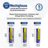 Westinghouse Life-PO4 14500 3.2v 500mah Solar Rechargeable 8pk