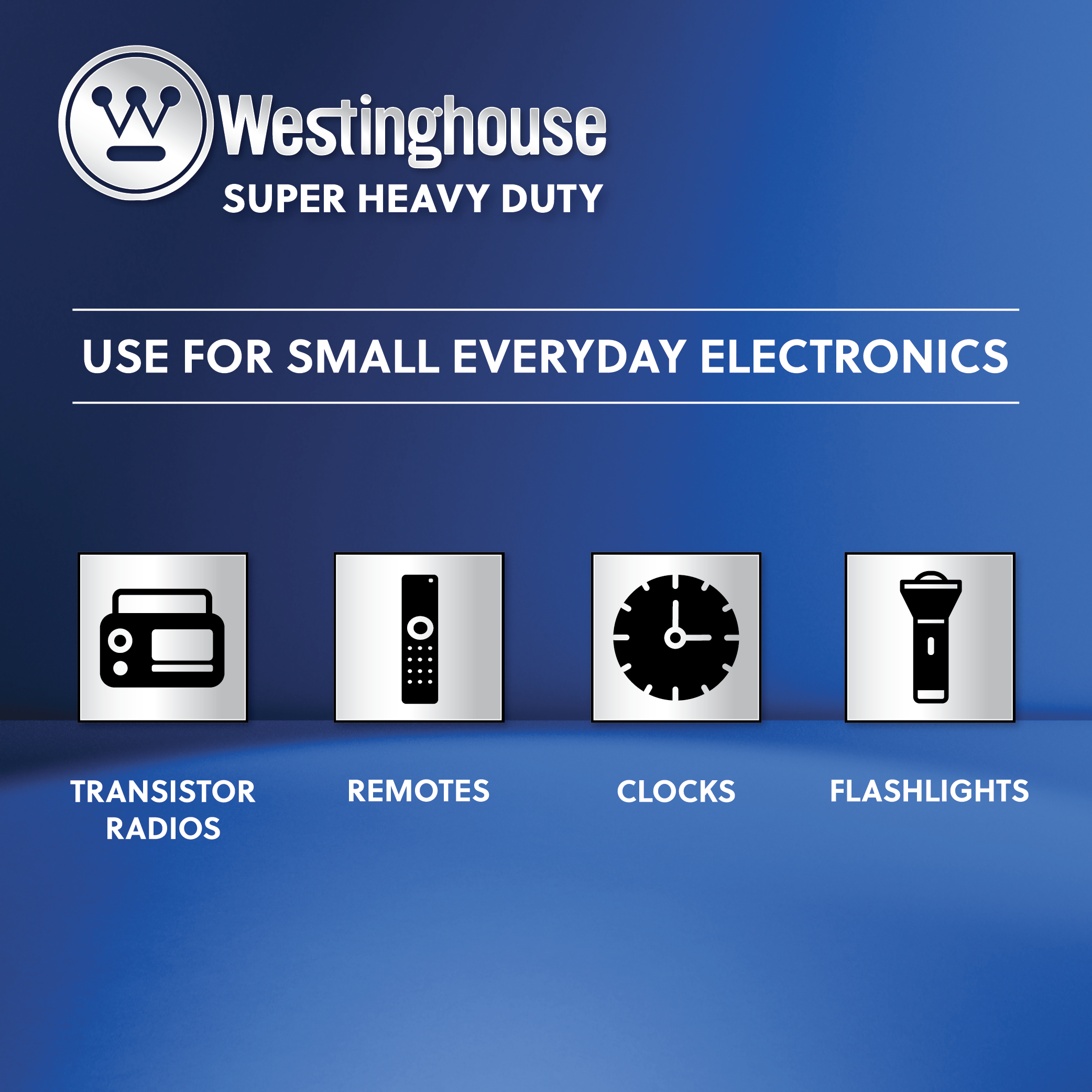 Westinghouse D Super Heavy Duty Blister 2pk