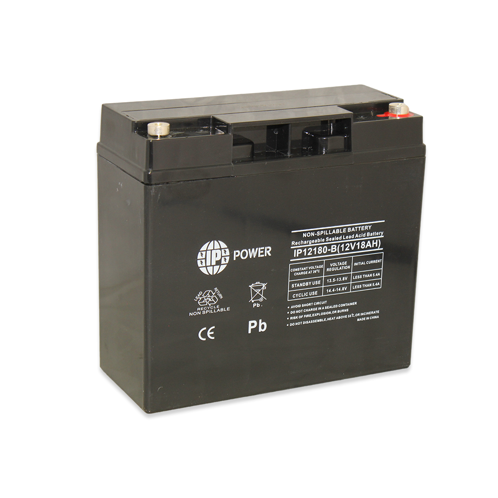 IP POWER IP12180-B 12V 18Ah, Sealed Lead Acid Rechargeable Battery