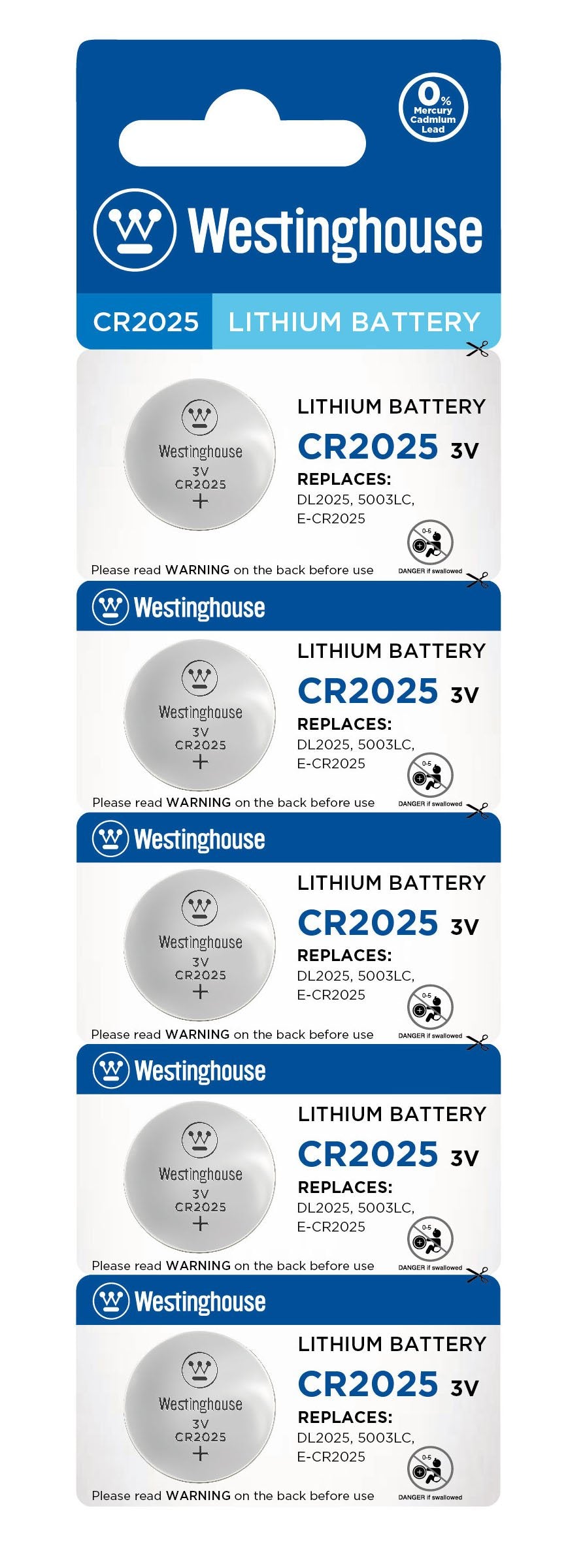 Acolyte CR2450 3V Lithium Coin Batteries, 4 Pack - For SUMIX