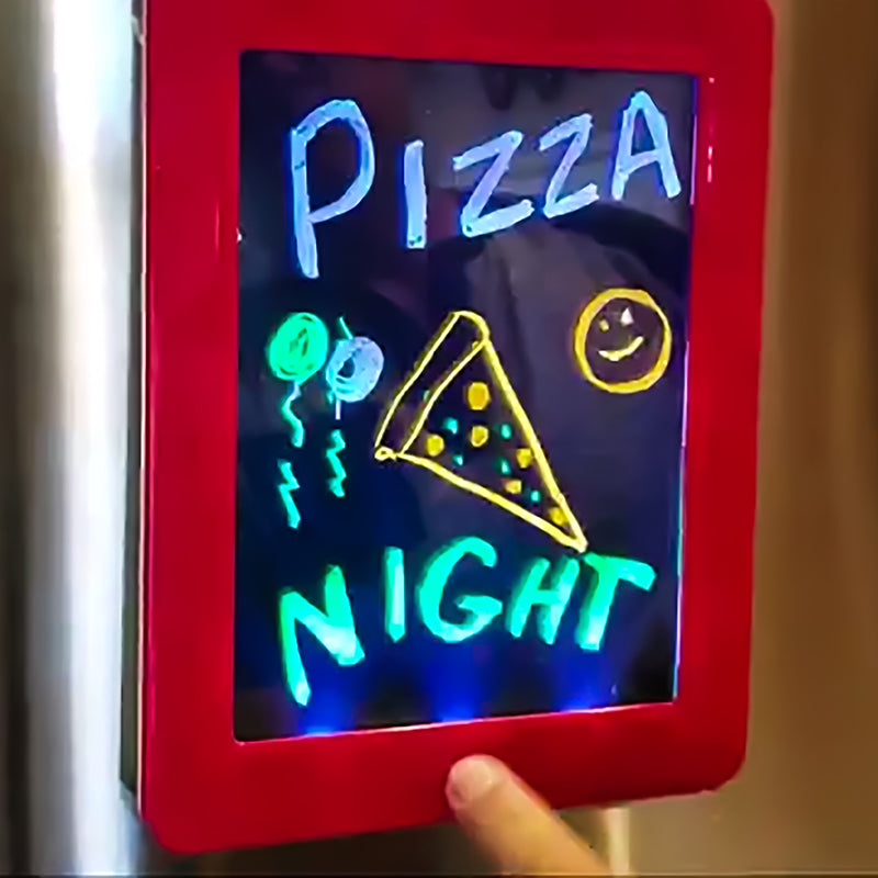 Light-up Dry-Erase Drawing Board - Pink