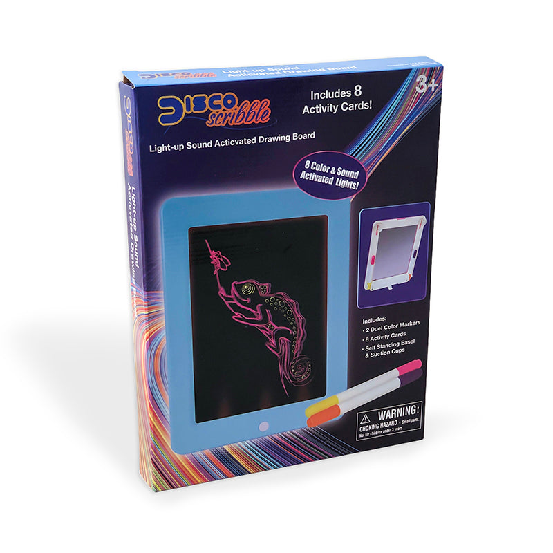 Disco Scribble Light-up Sound Activated Drawing Board