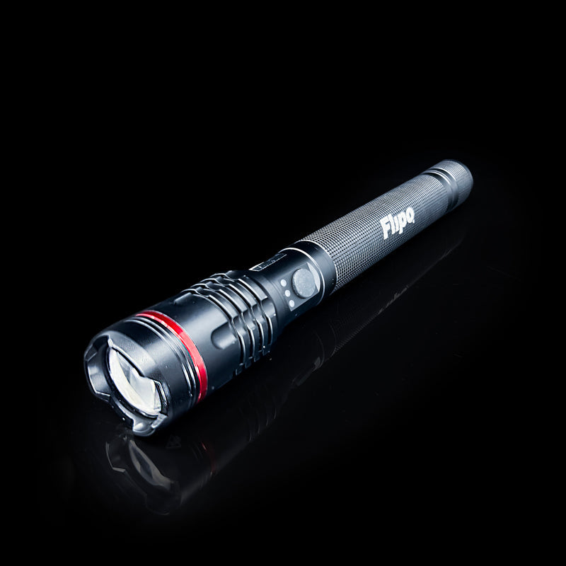 Flipo Stinger 4000 Lumen Tactical Flashlight 6 PC Display