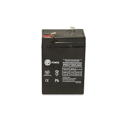 IP POWER IP645-F1, 6 Volt 4.5 Amp F1 Terminal, Sealed Lead Acid Rechargeable Battery
