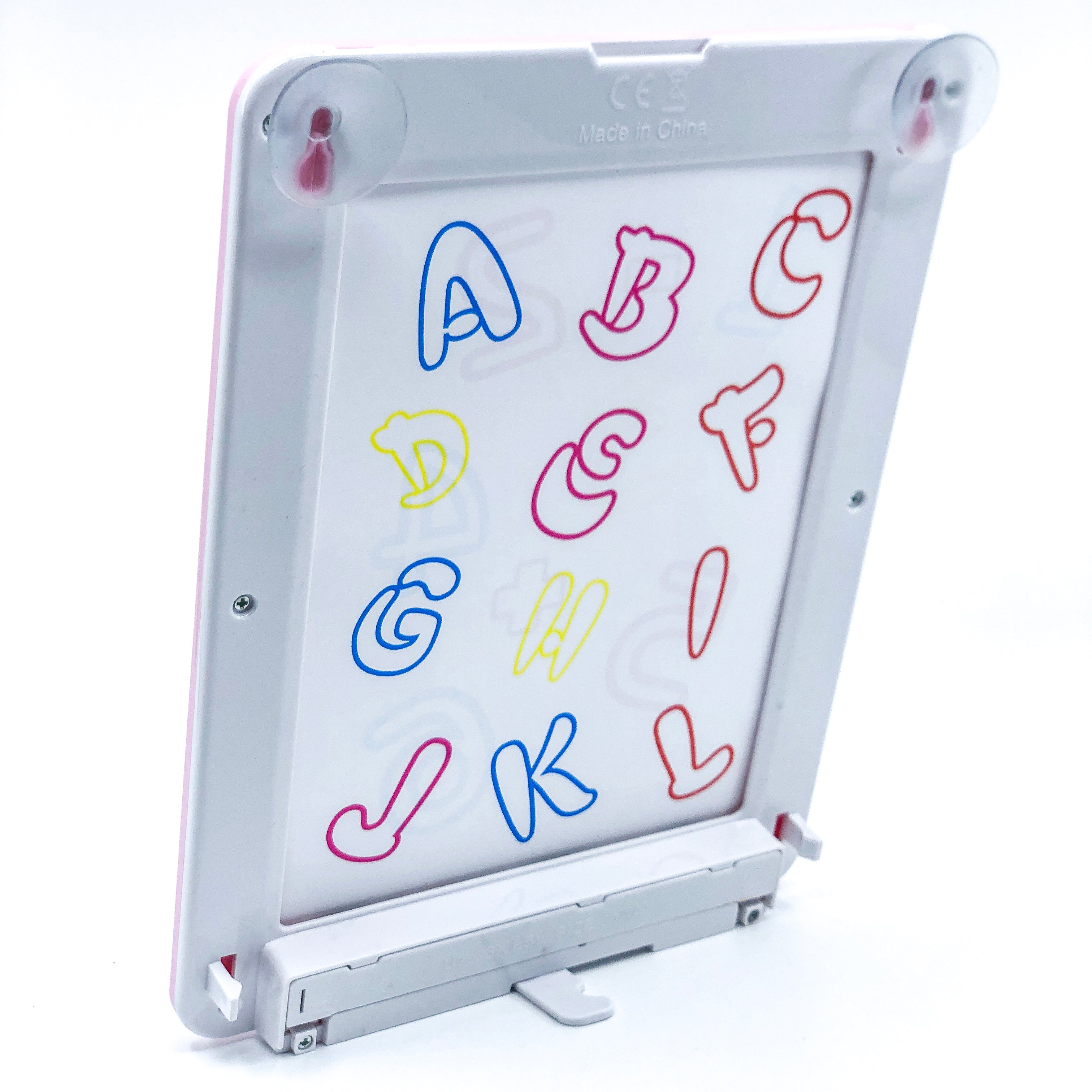 Flipo Light-Up Dry-Erase Drawing Board - Pink