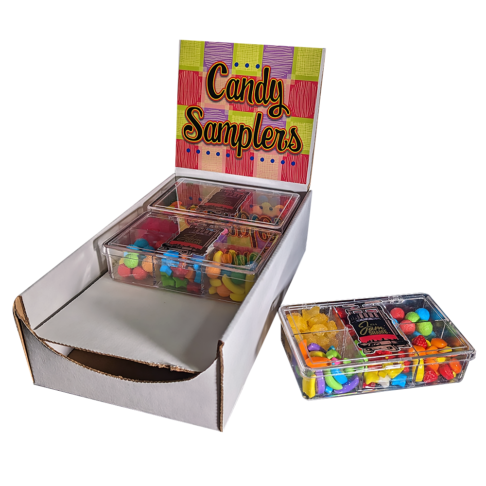 Candy Sampler in Crystal Box