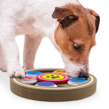 Brainiac Disc-O Treat Dispensing Pet Toy