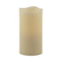 Flameless 3 x 6 Melted Top Wax Pillar Candle