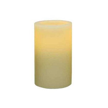 Flameless Wax 3 x 5 Flat Top Pillar Candle